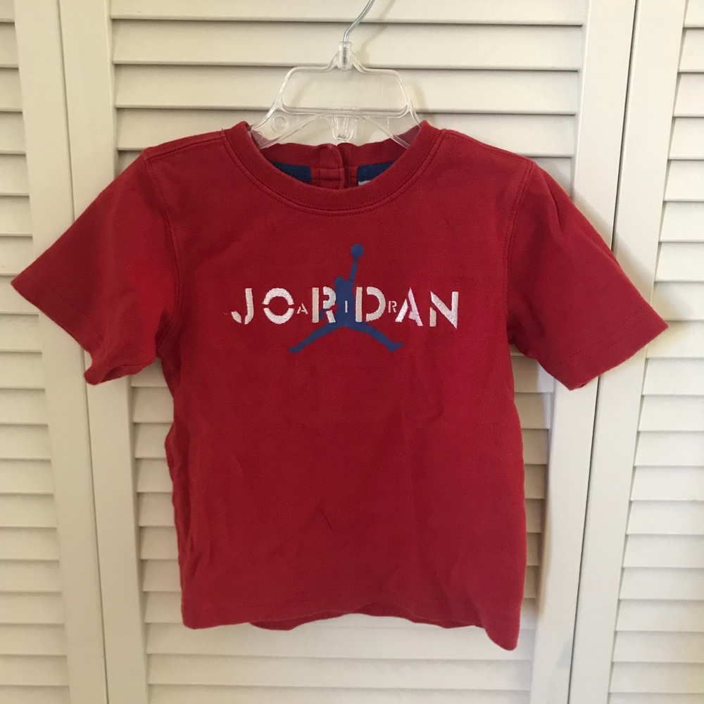 Air Jordan Embroidered Shirt Sz 24 mths